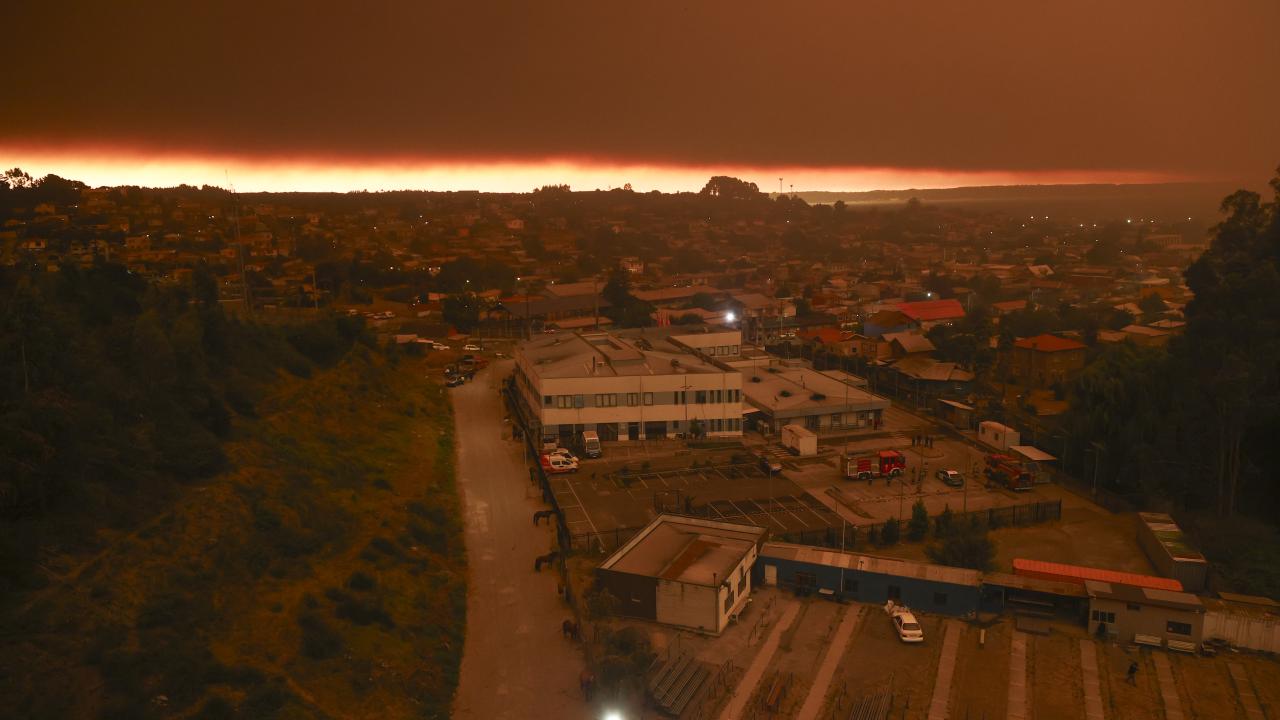 Şili'de orman yangınları kontrol altına alınamıyor