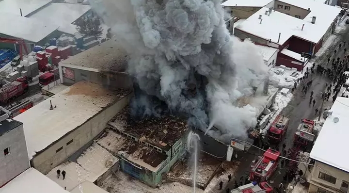 Erzurum’da 2 kişinin öldüğü yangında, iş yeri sahibine 288 bin TL para cezası
