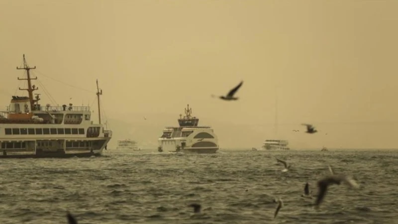 Meteoroloji'den Marmara Bölgesi'ne toz taşınımı uyarısı