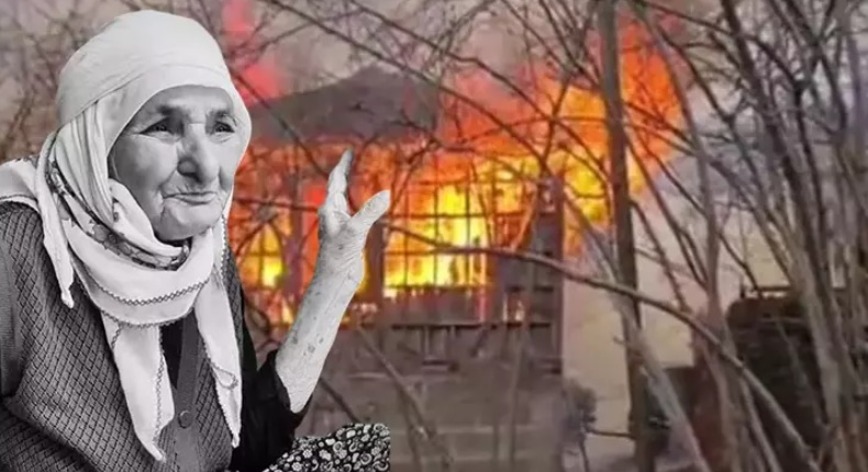 Serenderde çıkan yangında hayatını kaybetti