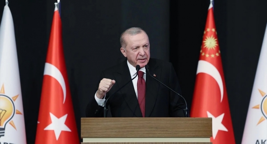 Cumhurbaşkanı Erdoğan: CHP'nin kürsü saldırısını telin ediyorum