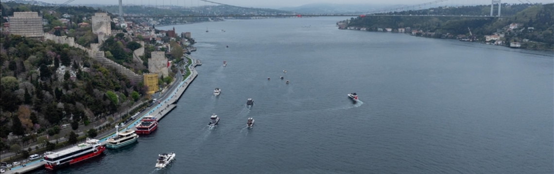 "Dünyanın İncisi" İstanbul Boğazı'ndan geçen yıl 40 bin 172 gemi geçti
