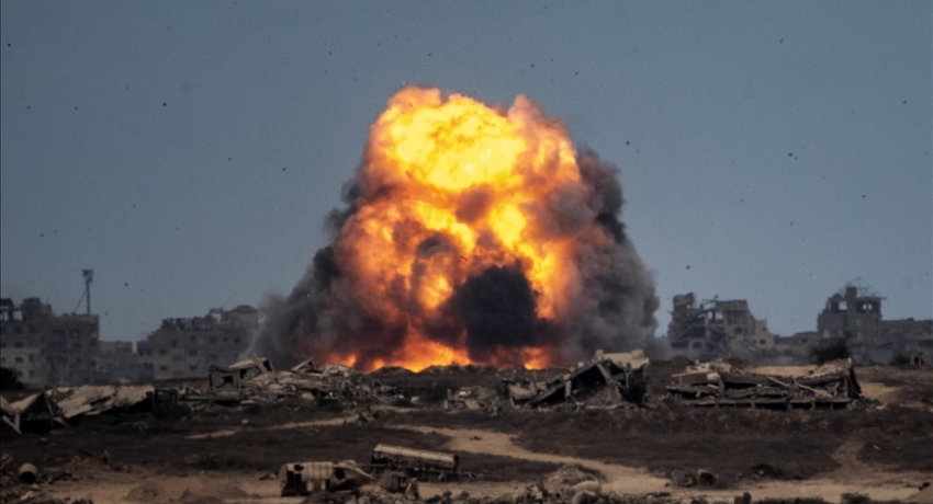 İsrail ordusu ateşkese rağmen Gazze’nin çeşitli bölgelerine hava ve topçu saldırıları düzenledi
