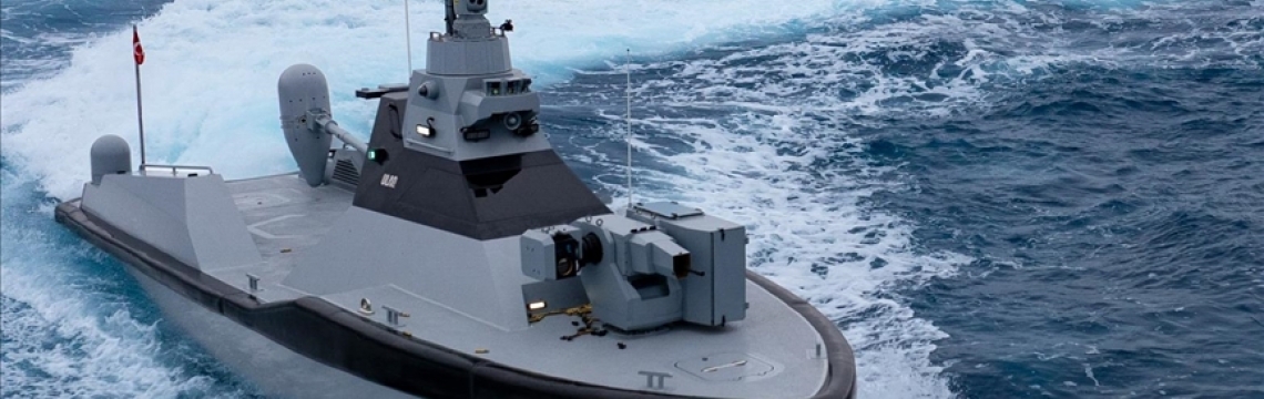 Türkiye'nin ilk silahlı insansız deniz aracı yerli silahıyla göreve başladı