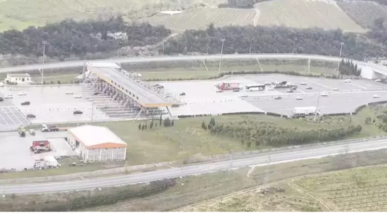 Bursa'da helikopter destekli bayram trafiği denetimi