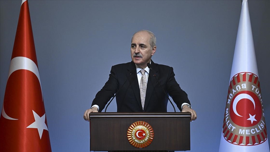 TBMM Başkanı Kurtulmuş: Birilerinin bölüp parçaladığı bu coğrafyayı derleyip toparlamak Türkiye’ye düşer