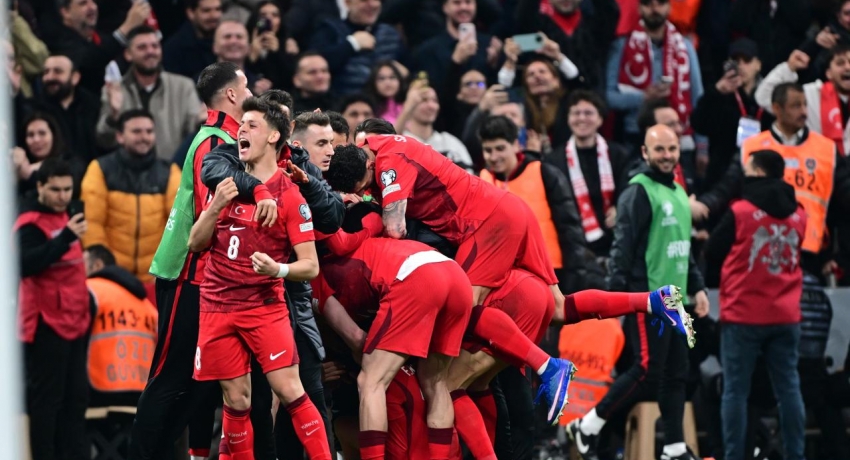 A Milli Futbol Takımı, Dünya Kupası'na bir adım uzakta