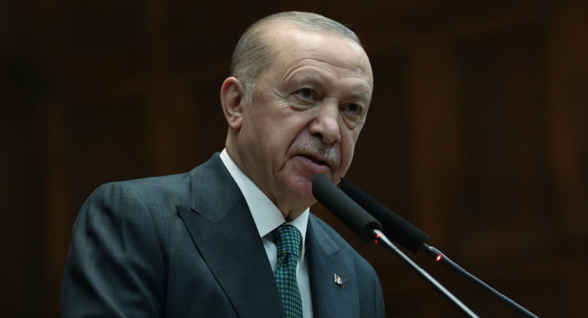 Cumhurbaşkanı Erdoğan: Bölgemiz yeniden kan ve barut kokusuyla kaplandı