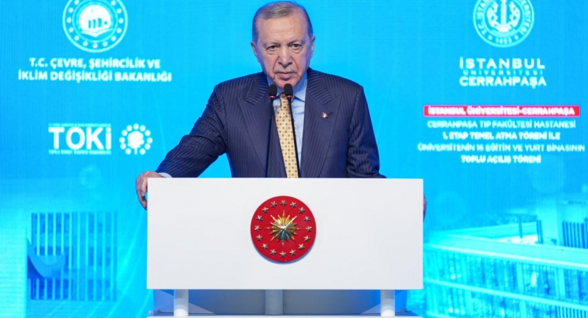 Cumhurbaşkanı Erdoğan: Cerrahpaşa'ya modern, güçlü ve İstanbul’a yakışır bir kampüs kuruyoruz