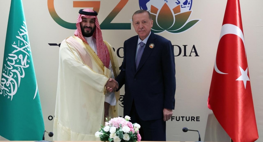 Cumhurbaşkanı Erdoğan, Suudi Arabistan Veliaht Prensi Selman ile görüştü