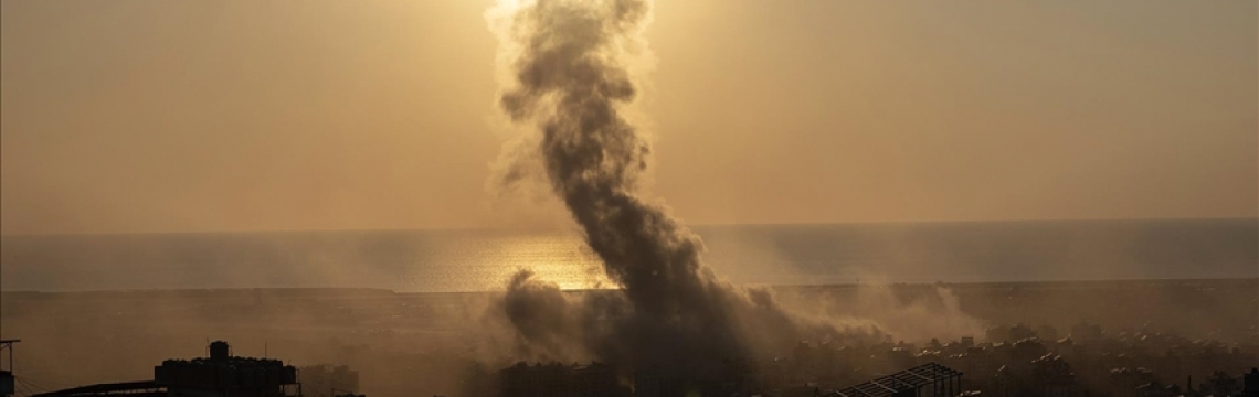 İsrail, Lübnan'ın başkenti Beyrut'taki Dahiye bölgesine hava saldırıları düzenledi