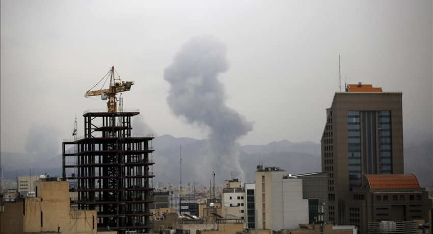 İsrail ordusu, İran'ın Tahran, Şiraz ve Tebriz kentlerine yeni saldırı başlattığını duyurdu
