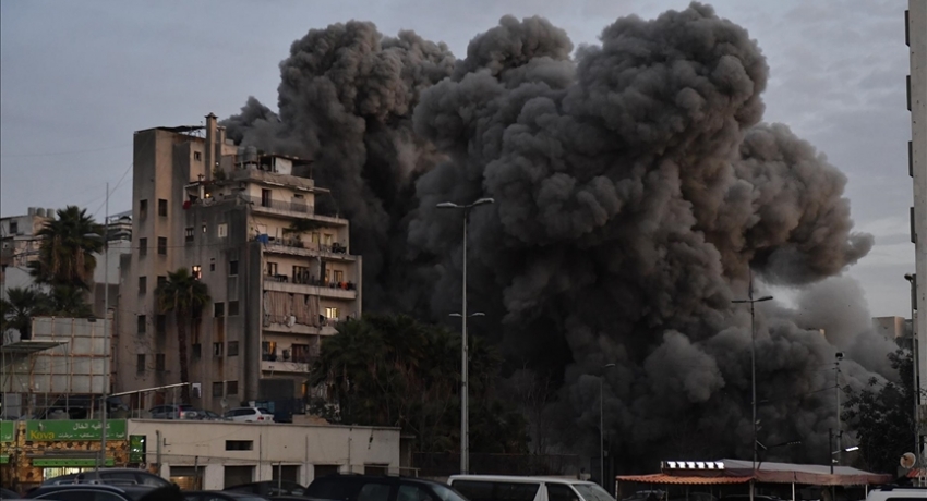 İsrail ordusu Lübnan'ın güneyindeki pek çok beldeye saldırılarını sürdürüyor