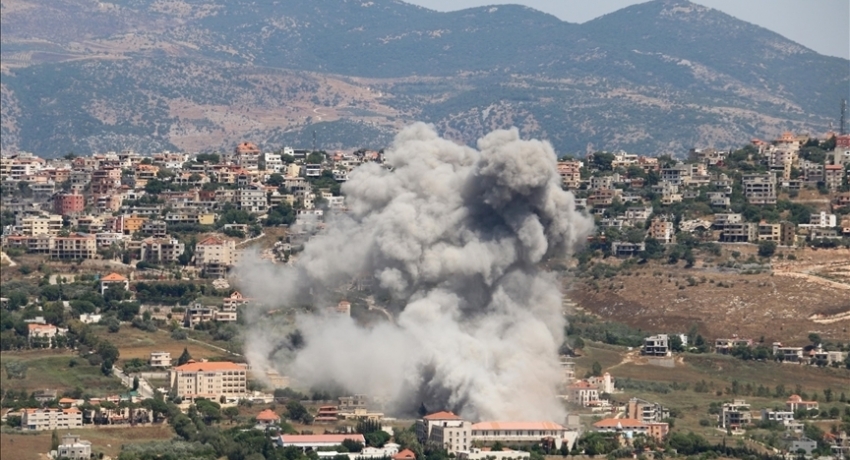 İsrail ordusundan Lübnan'ın güneyindeki Sucid köyüne saldırı tehdidi