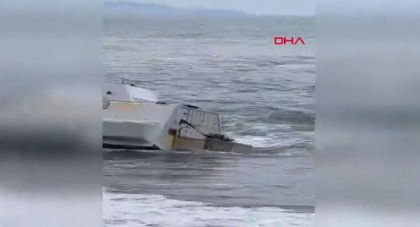 Ordu'da sahilde insansız deniz aracı bulundu