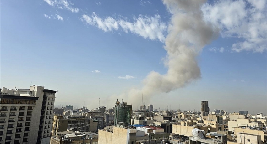 Tahran'da art arda patlamalar