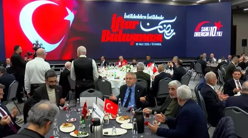 Şişli'de 'İstiklalden İstikbale İftar Buluşması' programı düzenlendi