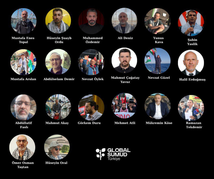 Sumud Filosu: 20 Türk aktivist alıkonuldu