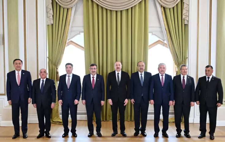 Cumhurbaşkanı Yardımcısı Yılmaz, Azerbaycan Cumhurbaşkanı Aliyev ile görüştü