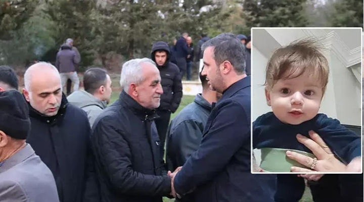 Kaza sırasında araçtan fırlayıp TIR’ın altında kalan Yamaç bebek, toprağa verildi