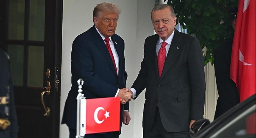 Cumhurbaşkanı Erdoğan ABD Başkanı Trump ile görüştü