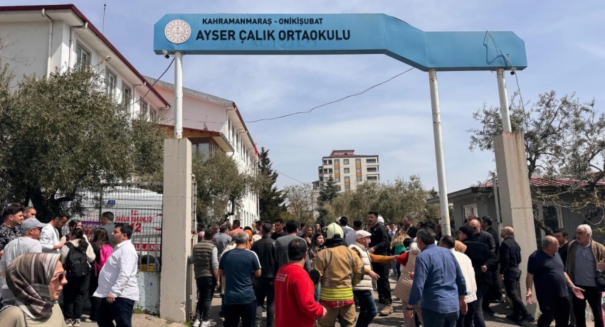 Kahramanmaraş'ta okulda silahlı saldırı