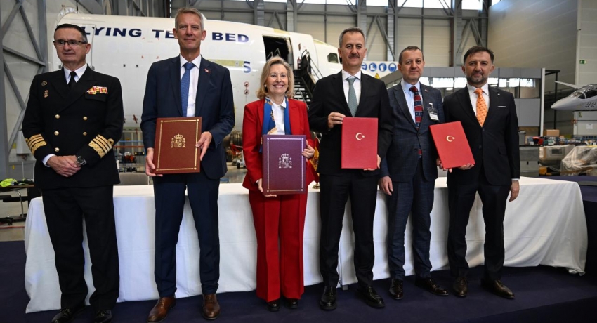 Milli jet eğitim uçağı HÜRJET’in İspanya'ya ihracatı için imzalar atıldı
