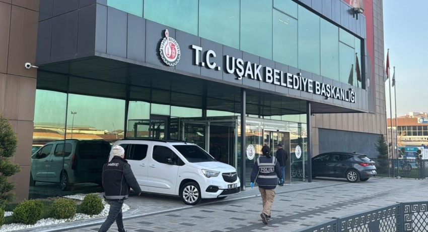 Uşak Belediyesi'ne 2. dalga operasyon: 28 gözaltı