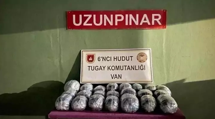 MSB: Hudutlarda 29 kilo uyuşturucu ele geçirildi