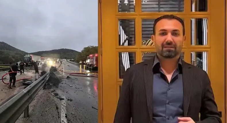 Afyonkarahisar’daki kazada iş insanı hayatını kaybetti