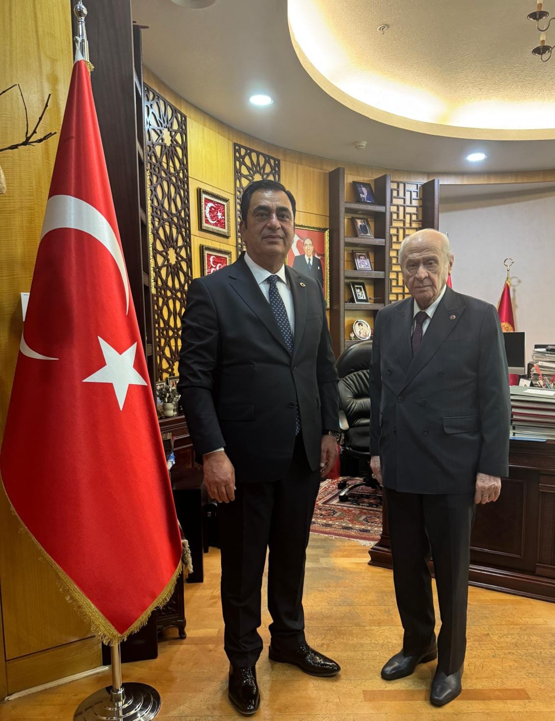 İzol Aşireti Reisi’nden Devlet Bahçeli’ye Bayram Ziyareti