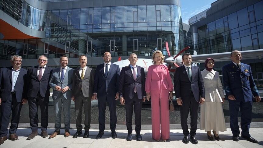 Belçika Kraliçesi Mathilde, Baykar'ı ziyaret etti