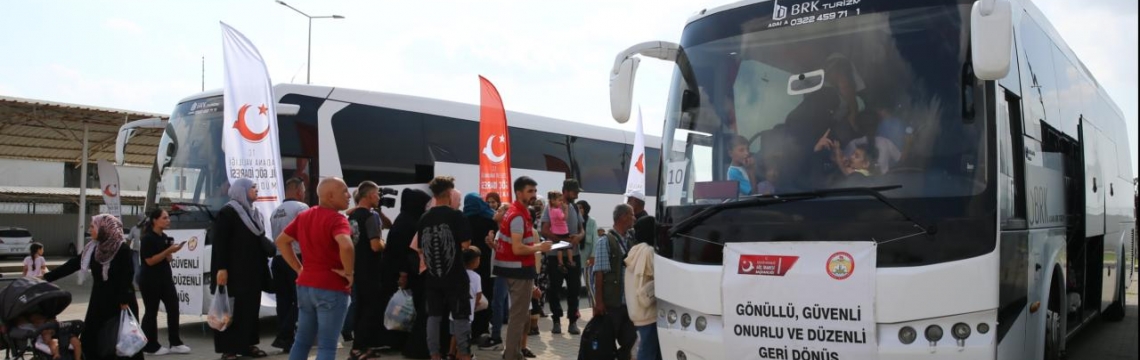2016'dan bu yana 1 milyon 407 bin Suriyeli gönüllü geri dönüş yaptı