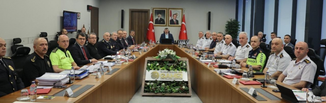 İçişleri Bakanlığı'nda NATO Zirvesi öncesi güvenlik toplantısı yapıldı