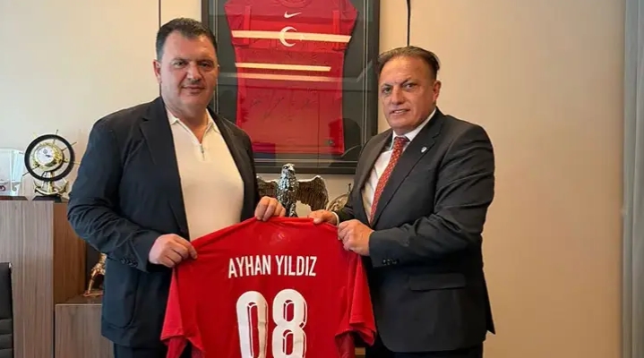 Avrupa Türk Futbol Federasyonu’ndan TFF’ye ziyaret