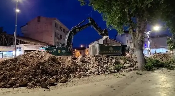 Tokat Turhal'daki 9 kilometrelik dev set kaldırılıyor