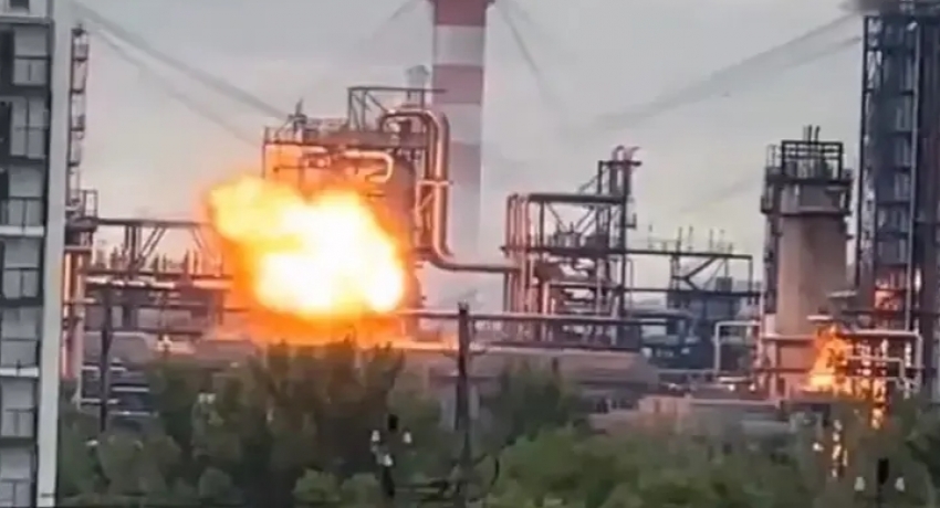 Moskova'da petrol rafinerisine İHA saldırısı