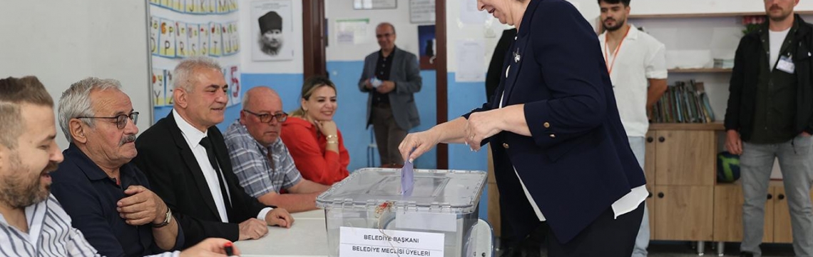 Yerel yönetimler için 6 beldede seçim yapıldı