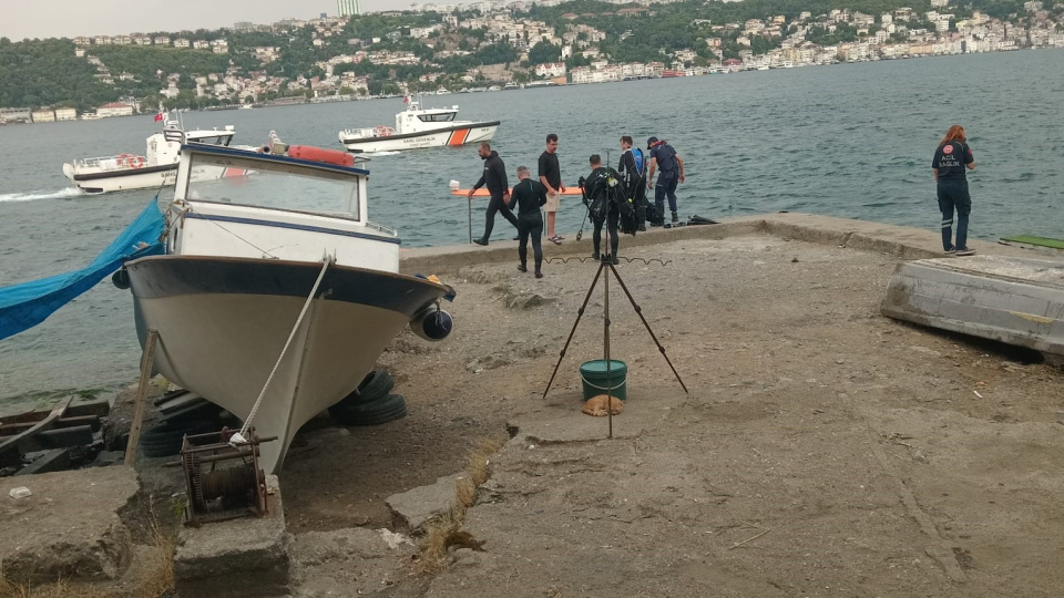 İstanbul Üsküdar'da denizde erkeğe ait cansız beden bulundu