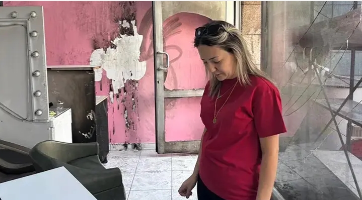 Dükkanı ve otomobili yakılan Esra: Karakolda da tehdit etti, korkuyorum
