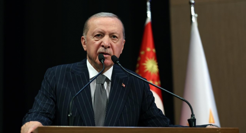 ''Kıbrıs Türk halkını haklı mücadelesinde asla yalnız bırakmayacağız''