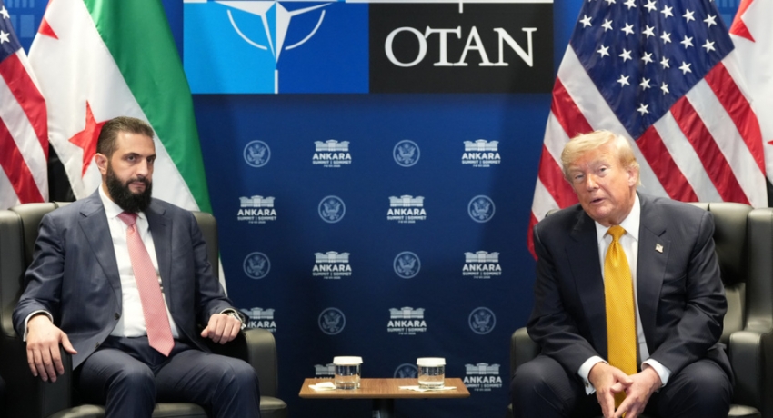 Trump ve Şara'dan ortak basın toplantısı
