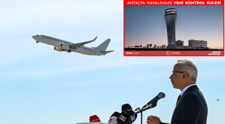 Antalya Havalimanı'na yeni kule