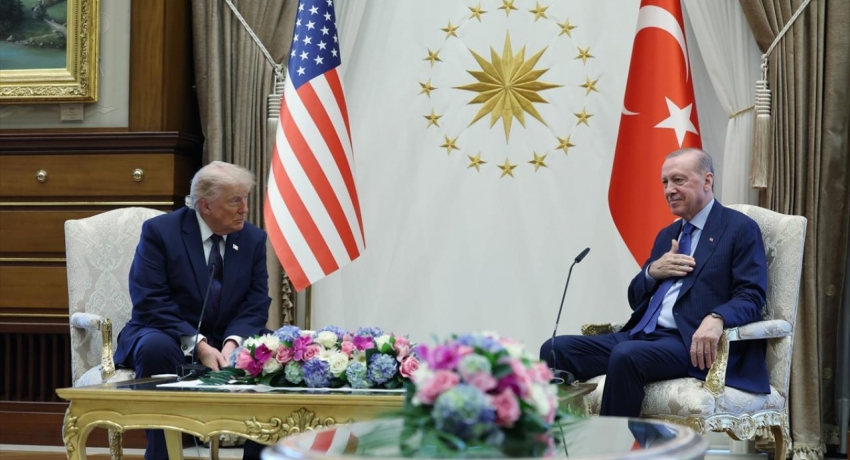 Cumhurbaşkanı Erdoğan, ABD Başkanı Trump ile görüştü