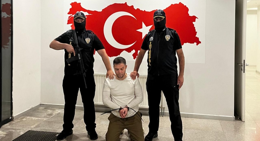 Organize suç örgütü elebaşı Serkan Kurtuluş Türkiye'ye getirildi