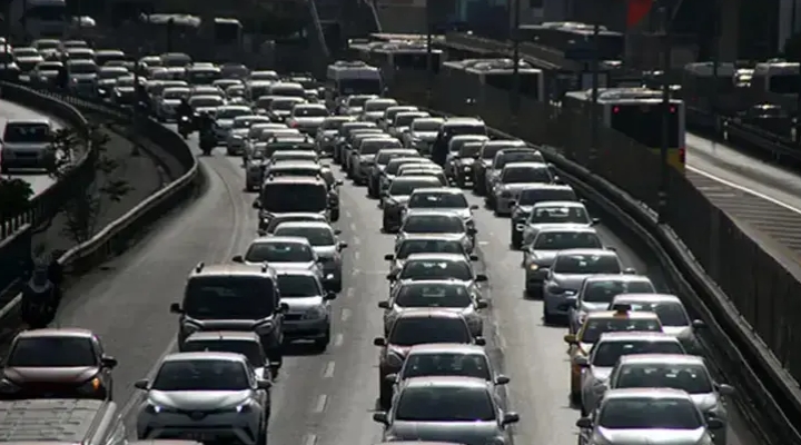 Ağustosta 171 bin 887 taşıtın trafiğe kaydı yapıldı