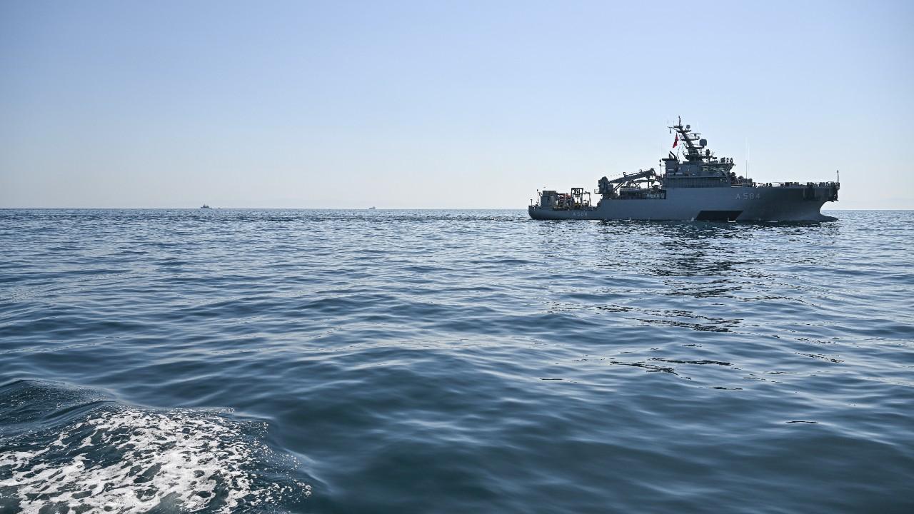 Silivri açıklarında batan geminin yeri tespit edildi