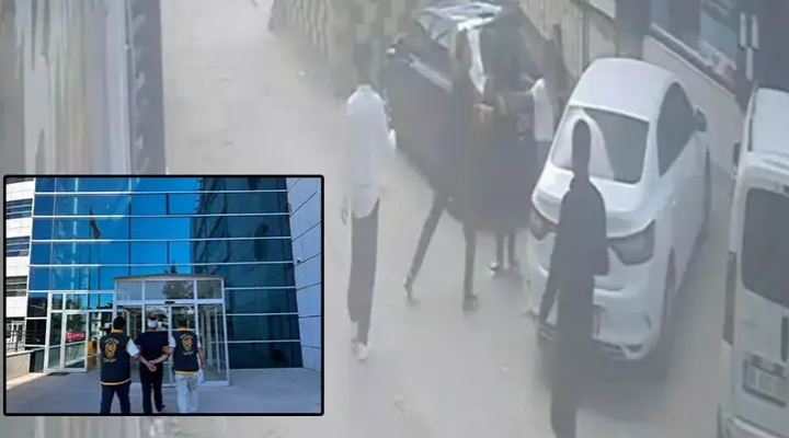 Sevgilisini darbederken araya giren kişiyi bıçaklayan şüpheli yakalandı