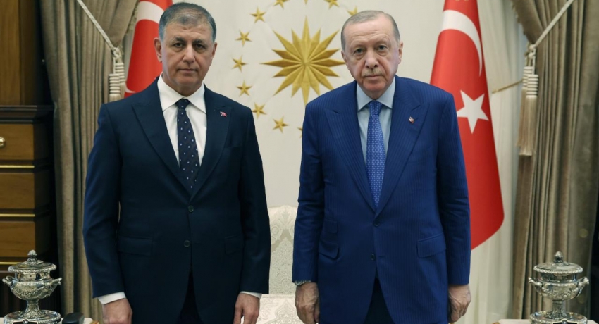 Cumhurbaşkanı Erdoğan, İzmir Büyükşehir Belediye Başkanı Tugay'ı kabul etti