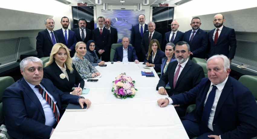 Cumhurbaşkanı Erdoğan'dan Kırgızistan dönüşü konuştu